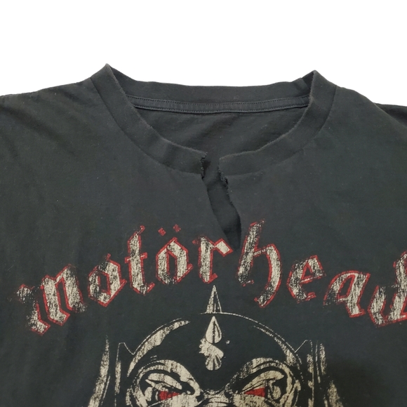 Vintage 1981 Ace Of Spades Tour Motorhead Cut Off T Shirt Single Stitch RARE - Picture 3 of 8